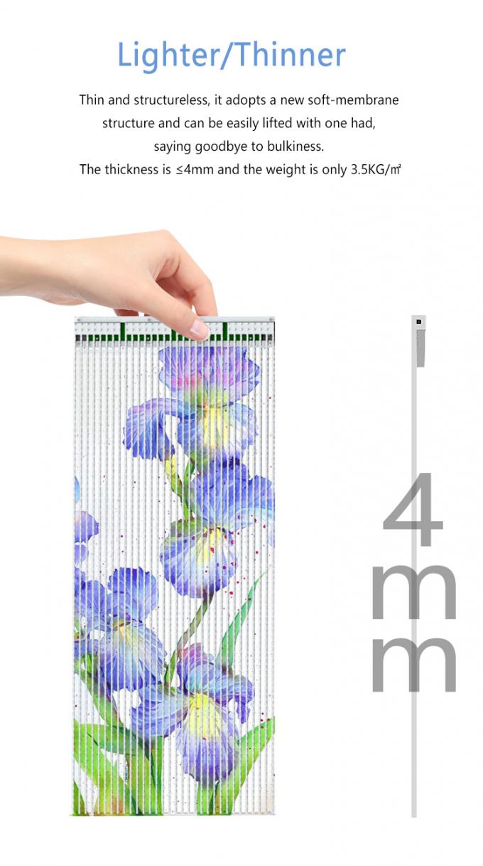 P20 P30 P40 สกรีนหนัง LED ผ้าม่านกระจกขนาดใหญ่ ผนังโฆษณา 5