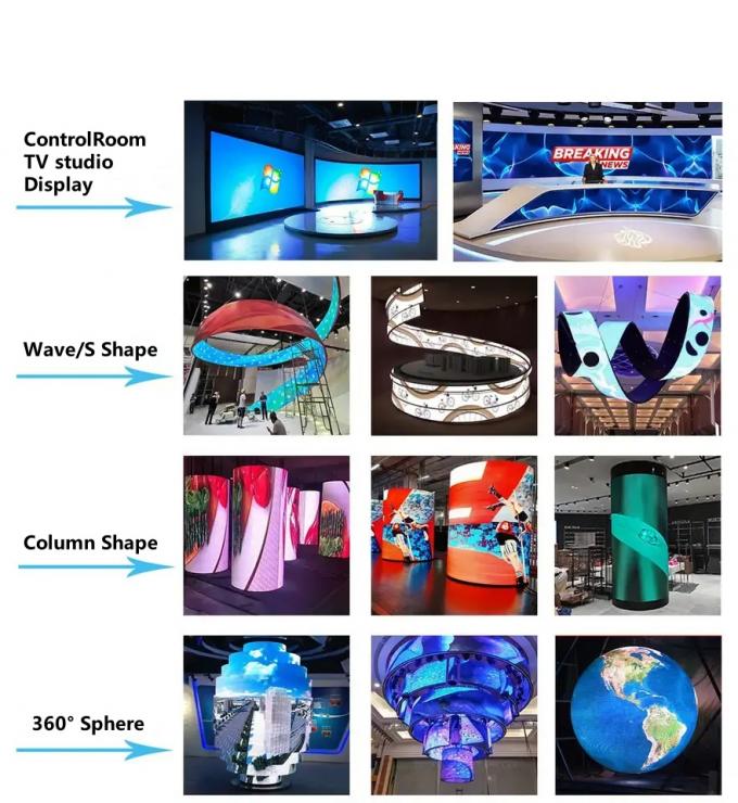 การออกแบบภายใน จอจอจอ LED ที่สร้างสรรค์ เพื่อเพิ่มความทันสมัยให้กับบ้าน สํานักงานและพื้นที่สาธารณะ 6