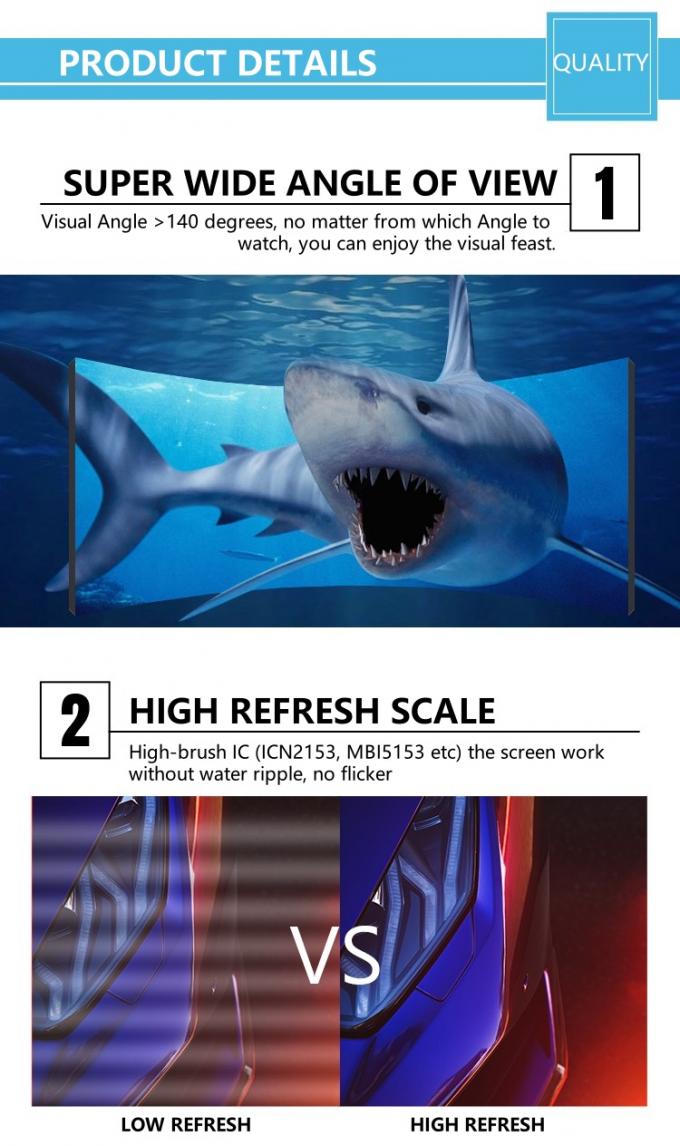 การออกแบบภายใน จอจอจอ LED ที่สร้างสรรค์ เพื่อเพิ่มความทันสมัยให้กับบ้าน สํานักงานและพื้นที่สาธารณะ 8