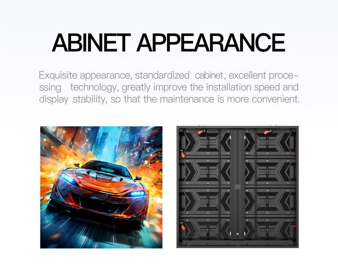 โมดูลประหยัดพลังงานในภายนอก LED Display P3.91 สําหรับโฆษณาวีดีโอ 2