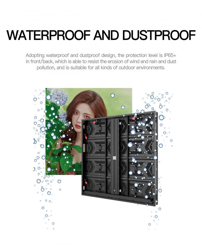 โมดูลประหยัดพลังงานในภายนอก LED Display P3.91 สําหรับโฆษณาวีดีโอ 5