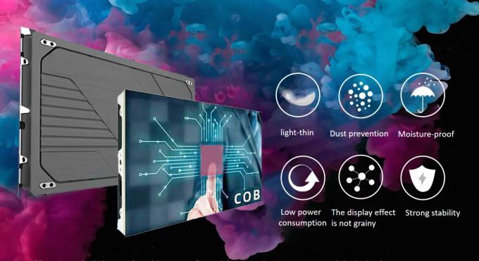 โป้อัลลูมิเนียมภายใน LED Video Wall Fine Pitch สําหรับการใช้งานภายในและภายนอก 0