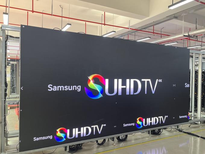 โป้อัลลูมิเนียมภายใน LED Video Wall Fine Pitch สําหรับการใช้งานภายในและภายนอก 17