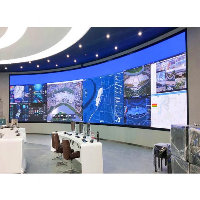 โป้อัลลูมิเนียมภายใน LED Video Wall Fine Pitch สําหรับการใช้งานภายในและภายนอก 21