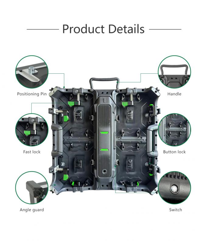 จอจอ LED ให้เช่า พร้อมจอติดผนังวิดีโอ LED ที่มีประสิทธิภาพสูง P2.5 P3 P4 P5 P6 จอจอจอจอจอภายในภายนอก 3