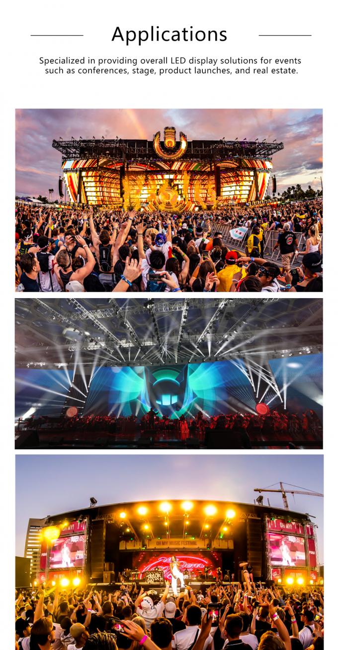 จอจอ LED ให้เช่า พร้อมจอติดผนังวิดีโอ LED ที่มีประสิทธิภาพสูง P2.5 P3 P4 P5 P6 จอจอจอจอจอภายในภายนอก 11