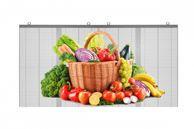 หน้าจอจอจอ LED หน้าใสภายใน P3.91จอจอจอจอวิดีโอผนังกระจก LED 3