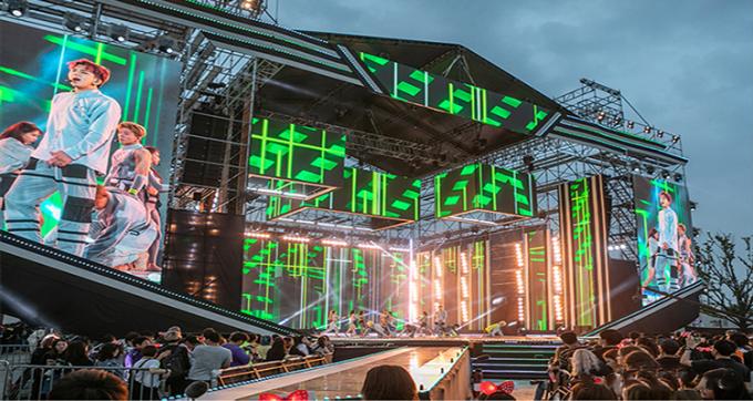 หน้าจอ LED สําหรับเช่ากลางแจ้ง P2.976 P3.91 P4.81 HD Pantalla Led For Outdoor Indoor Concert Event การโฆษณา 13