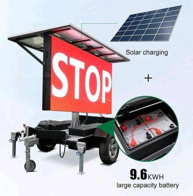 ภายนอก LED โทรศัพท์มือถือจอ trailer ใบโฆษณา LED จอแสดงผล LED-จอ- trailer 5