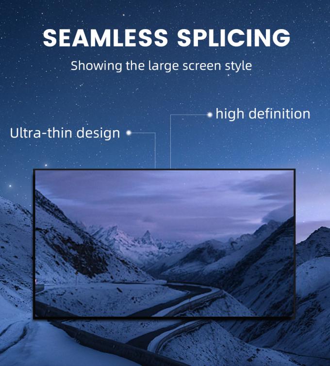 8K 4K HD P1.2 P1.5 P1.8 P2 P2.5 P3 สีเต็ม Ultrathin ปรับติดภายใน LED วิดีโอ แผ่นจอผนัง 5