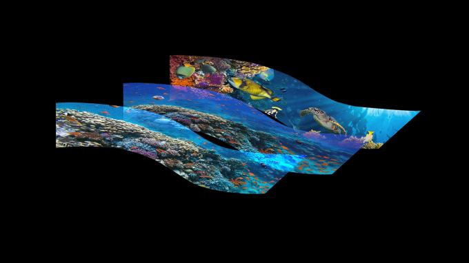 หน้าโปร่ง P3.91 Holographic Led Screen Full Color Led Display Screen Holographic Invisible Invisible Led Screen สีเต็ม สีเต็ม สีเต็ม สีเต็ม สีเต็ม 6