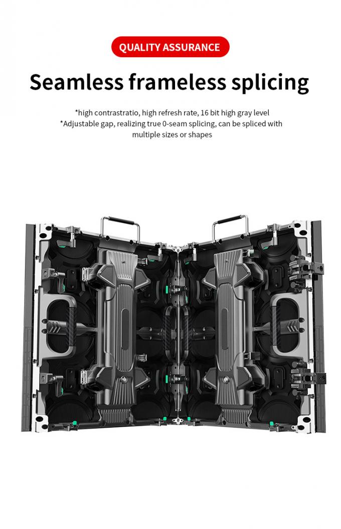 P3.91 หน้าจอ LED สำหรับเช่า P2.6 งานแสดงคริสต์มาส งานปาร์ตี้เต้นรำ จอแสดงผล LED งานอีเว้นท์ หลังเวที โบสถ์ ผนังวิดีโอ LED 1