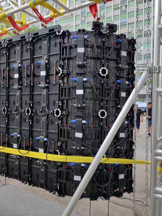 หน้าจอโค้งภายในและภายนอก LED แบบยืดหยุ่น วิดีโอ ผนัง เช่าจอ LED สําหรับกิจกรรมการแสดงสินค้าและเวที-P2.976 P3.91 P4.81 5