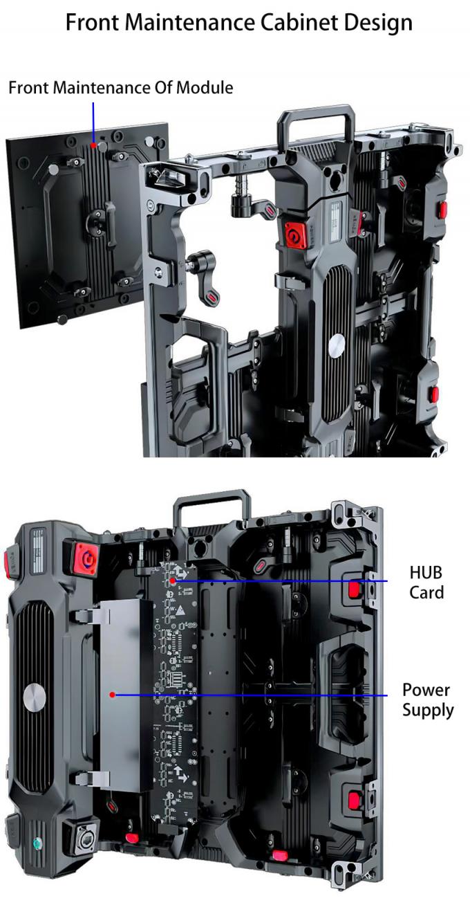 หน้าจอ LED ภายในภายนอก P1.56 P1.95 P2.6 P2.97 P3.91 สําหรับแผ่นจอติดผนังวิดีโอด้านหลังเวที 3